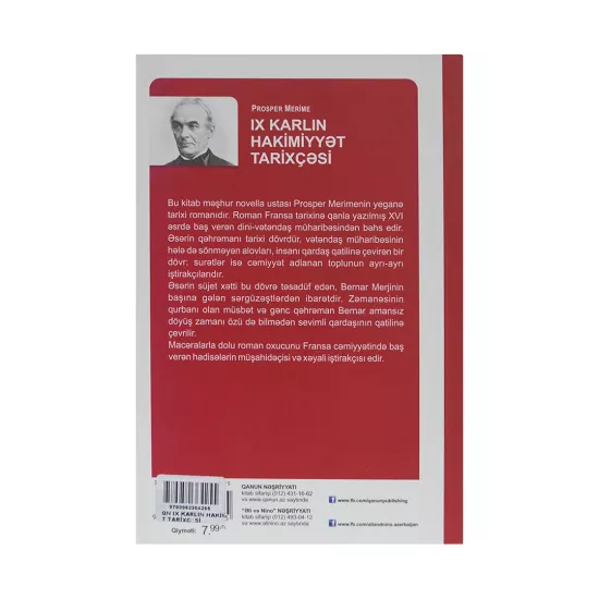 K.IX Karl hakimiyyət tarixcəsi (Prosper Merime)