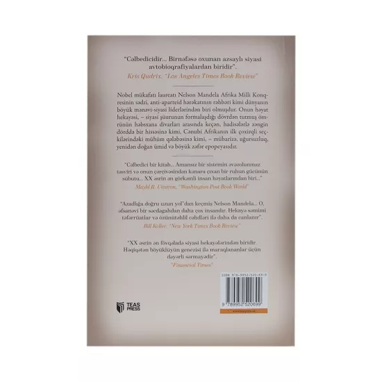 K.Nelson Mandelanın Avtobioqrafiyası