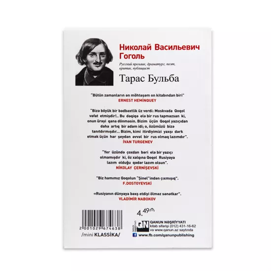 K.Taras Bulba (Nikolay Qoqol)