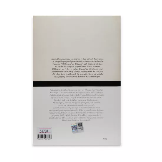 K.Oblomov (İvan Aleksandroviç Gonçarov)-Türkçe