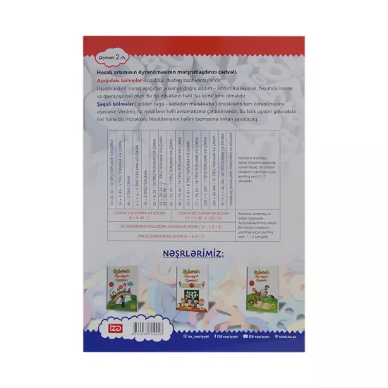 Riyaziyyatdan 3000 misal 1-4 siniflər  (İZƏ)