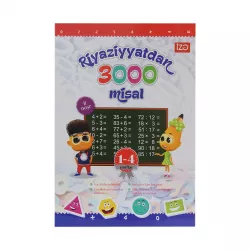 Riyaziyyatdan 3000 misal 1-4 siniflər  (İZƏ)