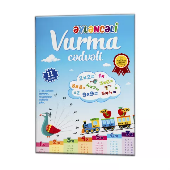 Əyləncəli vurma cədvəli II hissə