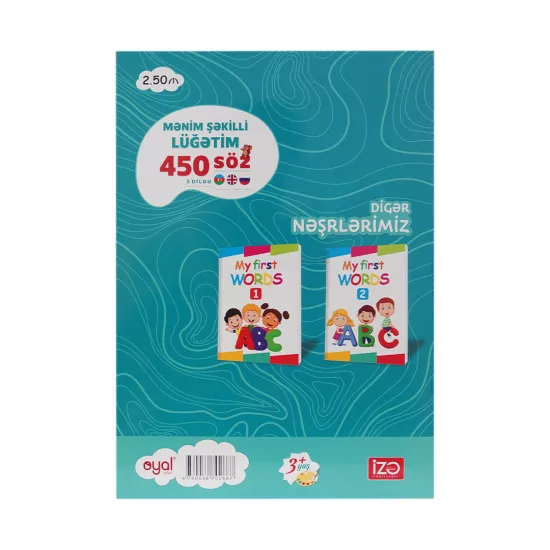 Mənim şəkilli lüğətim 450 söz
