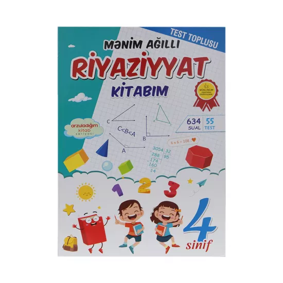 Mənim Ağıllı Riyaziyyat kitabım 4s Test Toplusu(Edugrata)