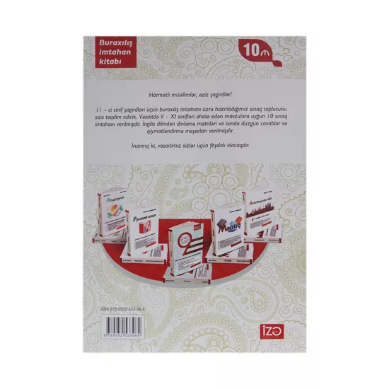 K.Buraxılış imtahanına hazırlıq kitabı 11 (Edugrata) (İZƏ)