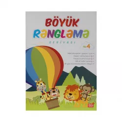 Böyük Rəngləmə №4 A4 (İZƏ)