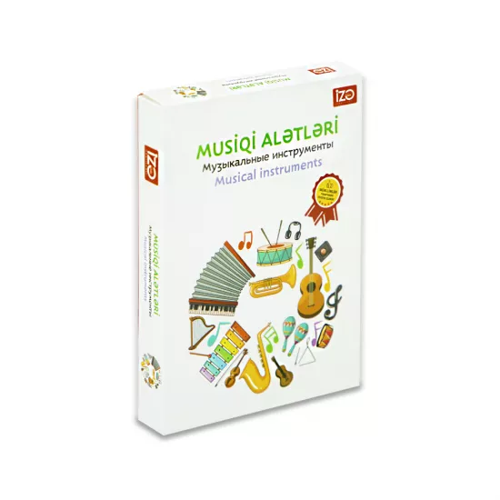 Şəkilli Kart Musiqi alətləri