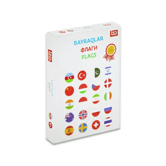 Şəkilli Kart Bayraqlar