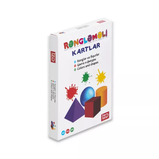 Şəkilli Rəngləməli Kartlar Fiqurlar