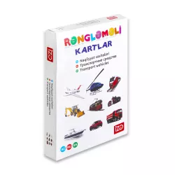 Şəkilli Rəngləməli Kartlar Nəqliyyat (İZƏ)