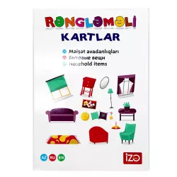 Şəkilli Rəngləməli Kartlar Məişət Avadanlıqları (İZƏ)