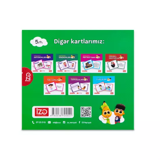 Danışan Kartlar Məktəbli Kəşflər