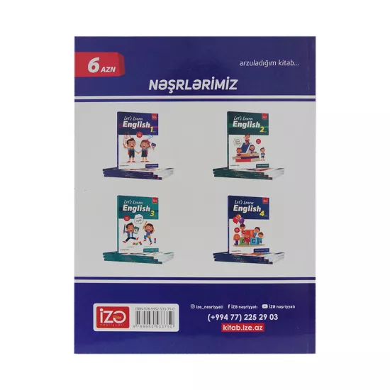 İngilis dili 1-ci sinif Let's Learn (G.Oqtayqızı)