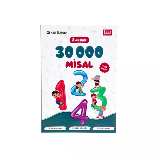 30000 misal 2-ci sinif (O.Bəyov)