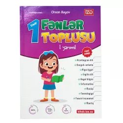 Fənlər toplusu 1-ci sinif 1-ci yarımil  (İZƏ)