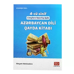 Azərbaycan dili 4 sinif qayda kitabı  (İZƏ)