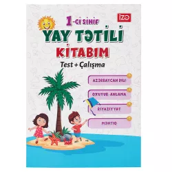 Yay Tətili kitabım 1-ci sinif  (İZƏ)