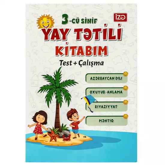 Yay Tətili kitabım 3-cü sinif (O.Bəyov Ə.Ağayeva)