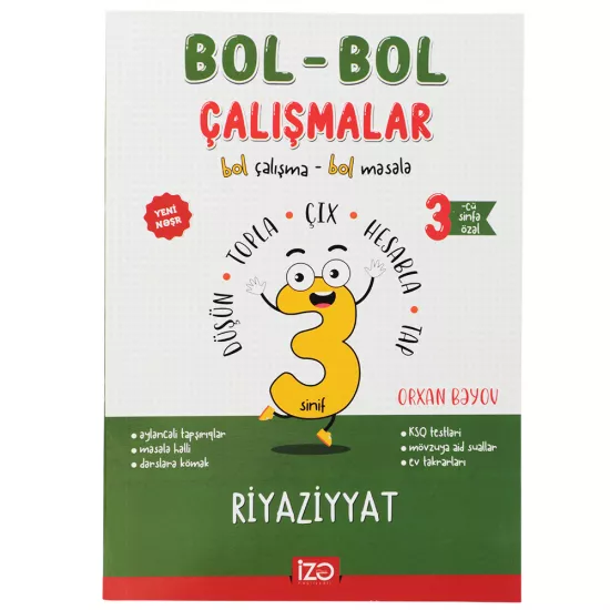 Bol-Bol Çalışmalar Riyaziyyat 3-cü sinfə özəl (O.Bəyov)
