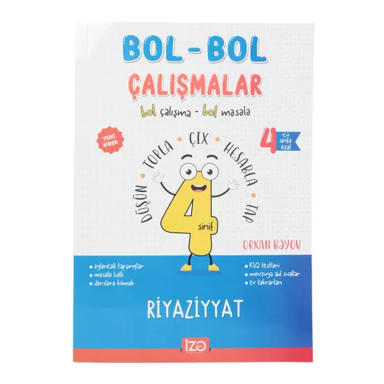 Bol-Bol Çalışmalar Riyaziyyat 4-cü sinfə özəl (O.Bəyov)