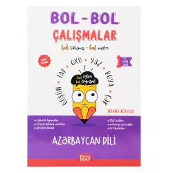 Bol-Bol Çalışmalar Azərbaycan dili 1-ci sinfə özəl  (İZƏ)