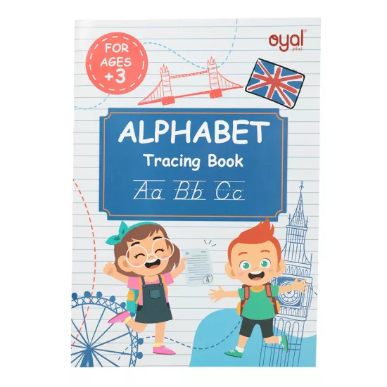 Alphabet Tracing Book (for ages +3) Oyal
