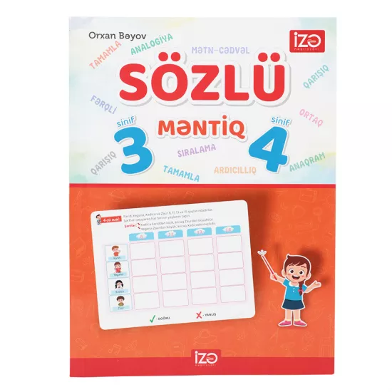 Sözlü Məntiq 3-cü və 4-cü sinif (O.Bəyov)