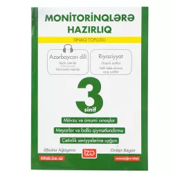 Monitorinqlərə Hazırlıq Sınaq Toplusu 3-cü sinif  2 fənn  (İZƏ)