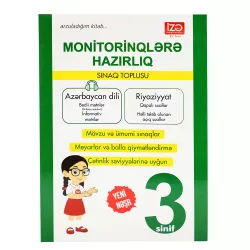 Monitorinqlərə Hazırlıq Sınaq Toplusu 3-cü sinif  2 fənn  (İZƏ)