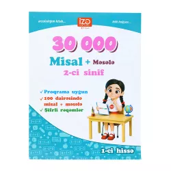 30000 Misal+Məsələ 2-cü sinif (İZƏ)