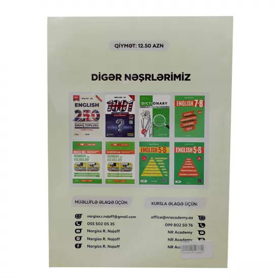 K.Sınaq İmtahanları-English 100 Sınaq (N.R.Nəcəf)