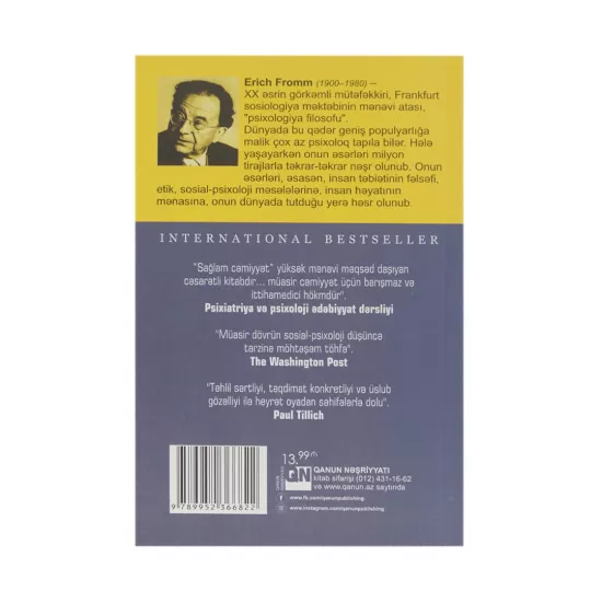 K.Sağlam cəmiyyət (Erich Fromm)