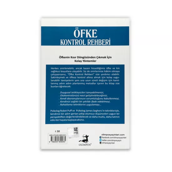 K.Öfke Kontrol Rehberi (Dr.Robert Puff&Dr.James Seghers)