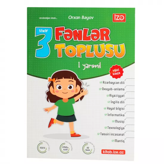 Fənlər toplusu 3-cü sinif 1-ci yarımil (O.Bəyov)