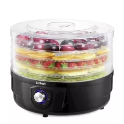 Meyvə və tərəvəzlər üçün quruducu Kitfort KT-1928 Meyvə və tərəvəzlər üçün quruducu Kitfort KT-1928