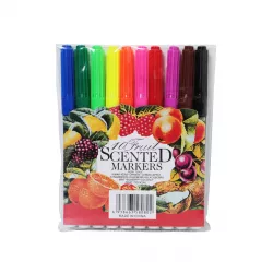 Flomaster 808-10D 10 rəng meyvəli