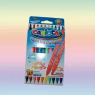 Flomaster 41438 10 rəng ikitərəfli