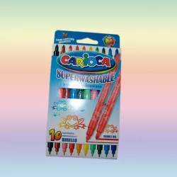 Flomaster 41438 10 rəng ikitərəfli