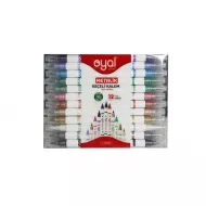 Flomaster i-7465 2-tərəfli 12 rəng