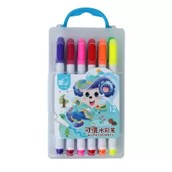 Flomaster ZS-249 12 rəng 2-tərəfli Flomaster ZS-249 12 rəng 2-tərəfli