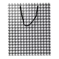 Hədiyyə paketi ipli EST-3302S (ağ-qara)