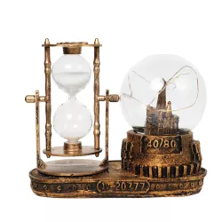 Suvenir qum saatı + işıqlı kürə HS401D