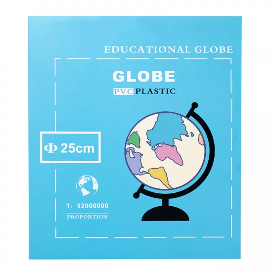 Qlobus 25 sm PVC-A işıqlı