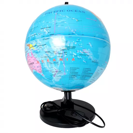 Qlobus 25 sm PVC-A işıqlı