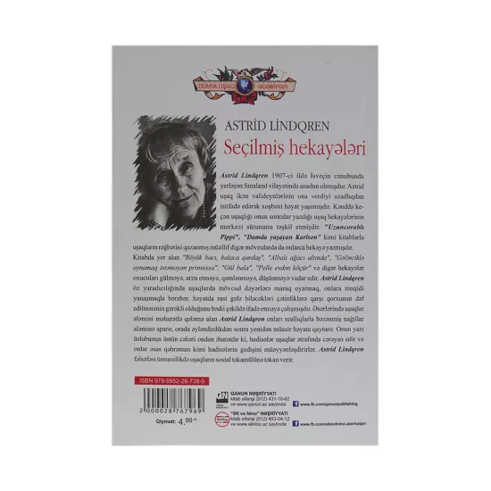 K.Seçilmiş hekayələr (Astrid Lindqren)
