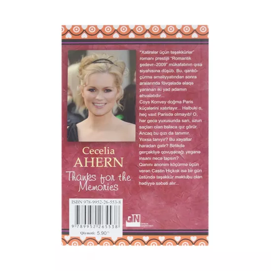 K.Xatirələr üçün təşəkkürlər (S.Ahern)
