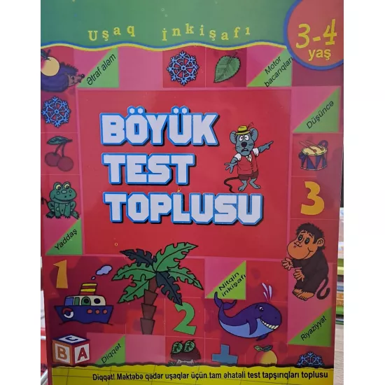 K.Böyük test toplusu (3-4 yaş)