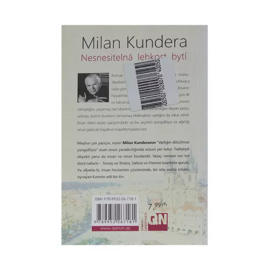 K.Varlığın dözülməz yüngüllüyü (M.Kundera)