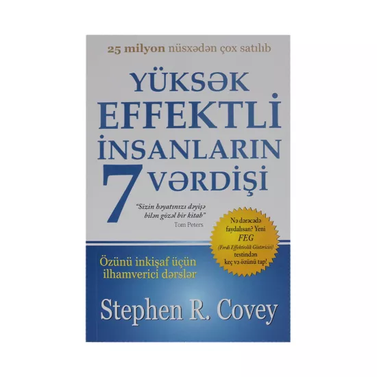 K.Yüksək effektli insanların 7 vərdişi (Stephen R.Covey)